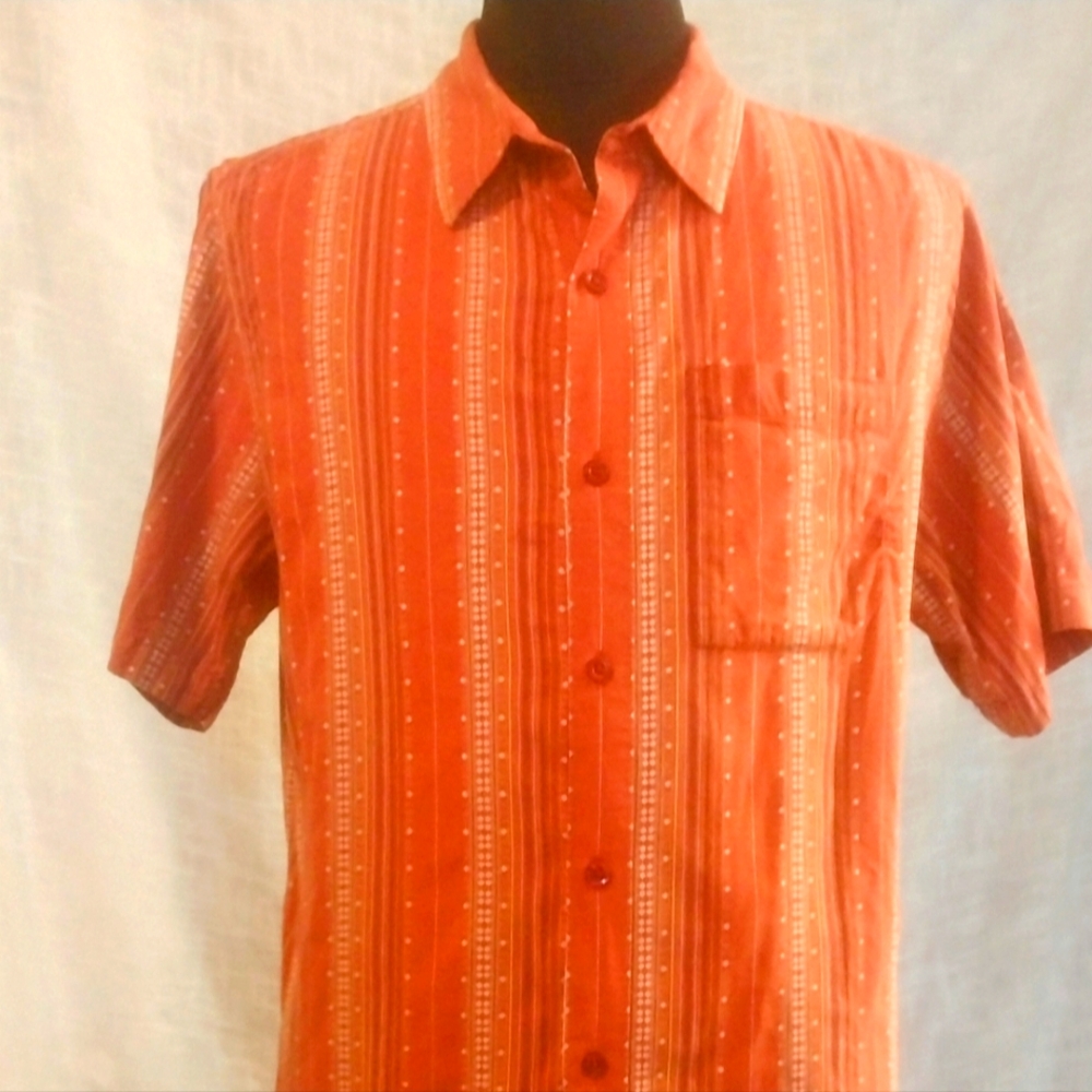 prAna button up short sleeve shirt.